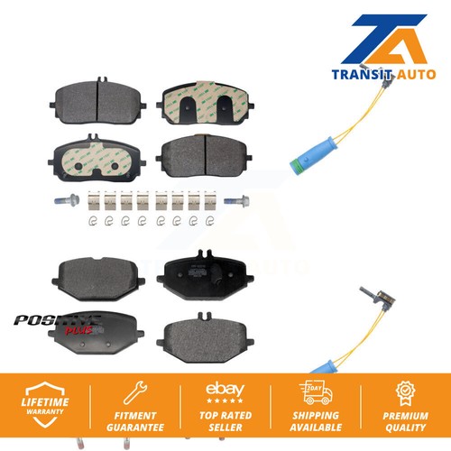 Front rear ceramic disc brake - rear,