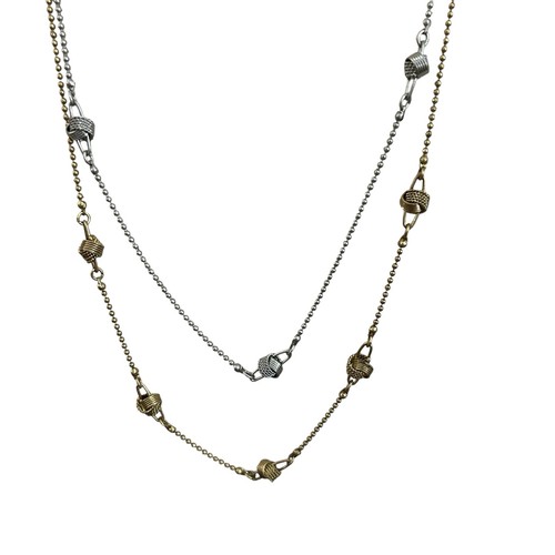 Collana multifilo nodo marino