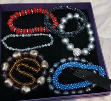 LOTTO BIJOUX VINTAGE BRACCIALE MORBIDO E SEMIRIGIDO MISTO STOCK 