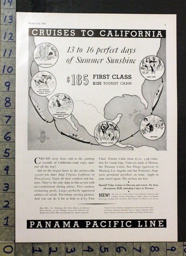 1935 viaggio piroscafo panama - 1935,