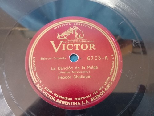 Disco giri feodor chaliapin - 78,