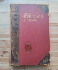 Grande Atlante Geografico di Adolfo Stieler - Sperling Istituto Perthes 1910