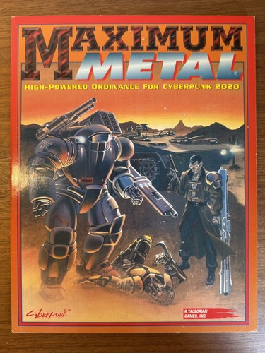 Cyberpunk 2020 maximum metal - cyberpunk,