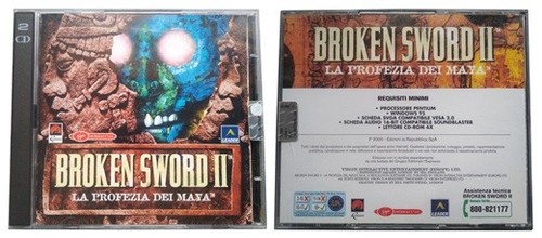 Broken sword la - cd, ii