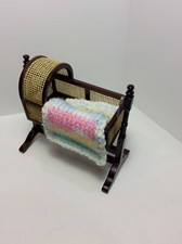 miniatura 1:12 culla vintage