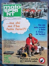 Motosprint 1977 Rivista Vintage Motocross Moto yuma