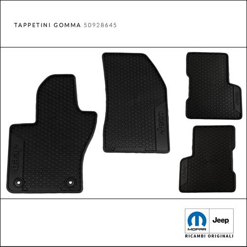 Tappetini gomma jeep - gomma,