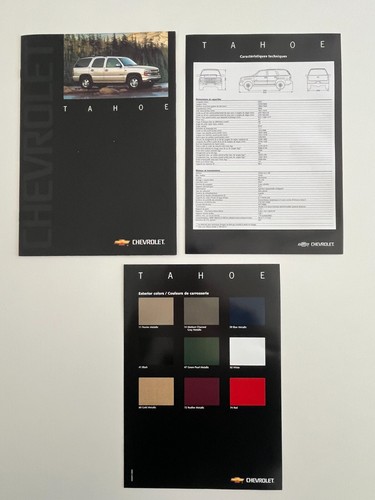 Brochure francese chevrolet - brochure,