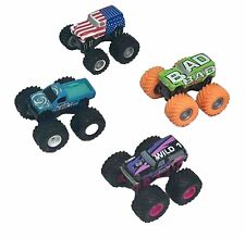 MICRO MACHINES TUFF TRAX MONSTER TRUCK RARE WILD 1 BAD RUNNER CYCLONE USA GALOOB