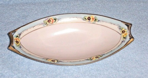 Vtg piatto ovale - (x3)-vtg-9"x4,5",