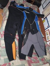 Lotto Mute Sub Professionali Usate Cressi e Tribord