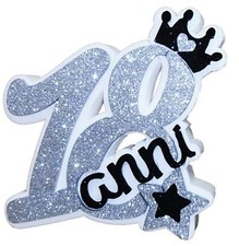 Scritta polistirolo "18 con