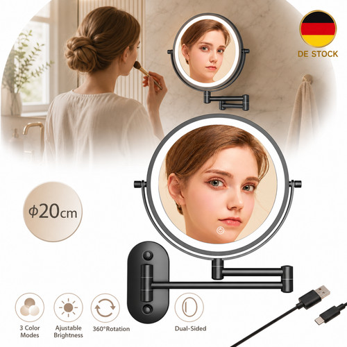 Specchio cosmetico montaggio - , a