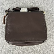 Borsa a tracolla Tula in pelle marrone donna borsa a mano tracolla piccola nuova