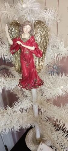 Ornamento angelo rosso - angelo, regale