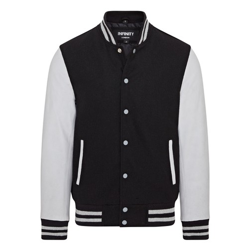 Nero letterman baseball lana - nero,