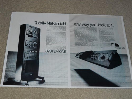 Pubblicità nakamichi system - pubblicità,