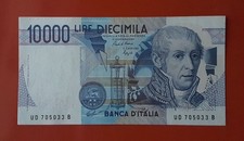BANCONOTA 10000 LIRE VOLTA -
