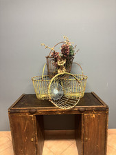 Vecchi Secchi In Ferro Per La Raccolta Della Frutta Arredo Vintage Brocante