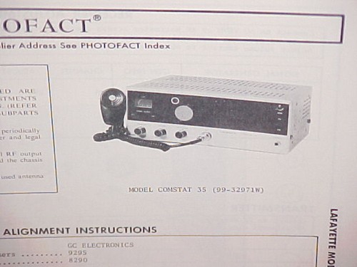 Lafayette radio service - cb,