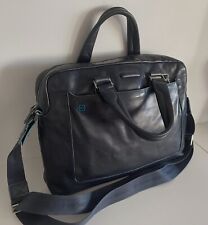 Affare  Professionale  Blue Square pelle  colore blu   Piquadro