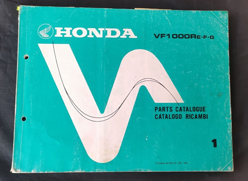 Honda 1000 sc16 - vf,