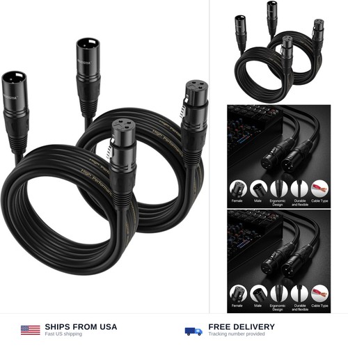 Cavo xlr 2 - xlr, ft
