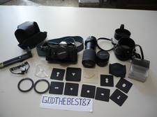 MACCHINA FOTOGRAFICA USATA YASHICA FX-3 SUPER + OBBIETTIVI + ZOOM E ALTRO LEGGI.