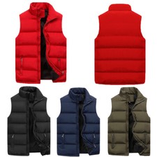 Scaldacorpo Gillet Gilet Uomo Invernale Caldo Imbottito Trapuntato Comodo
