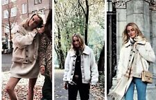 Giacca Donna Zara In Borg