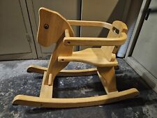 Cavalluccio A Dondolo In Legno 