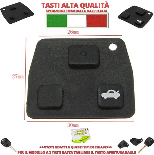 Tasti gommini telecomando - telecomando, per