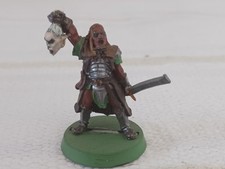 Ugluk Il signore degli anelli miniature in metallo dipinto a mano 