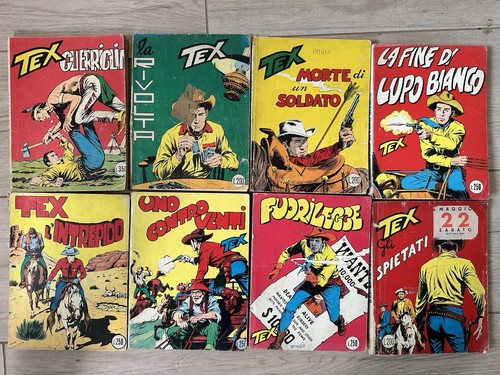 Lotto fumetti tex - lotto, anni