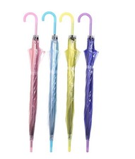 Ombrello  Bambino Pioggia Automatico Manico Curvo  Ombrelli  Antivento Bambini