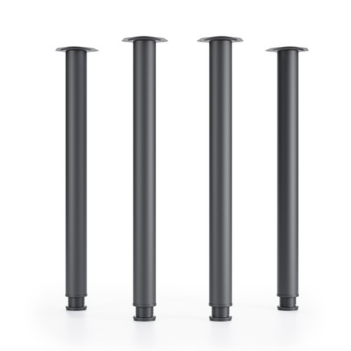 Gambe tavolo piedini - 4x,