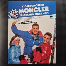 1984 Moncler - Original AD Advertising Pubblicità Vintage