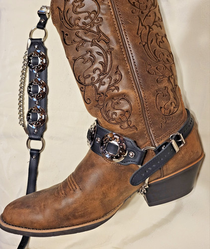 Stivali cowboy biker in - da,