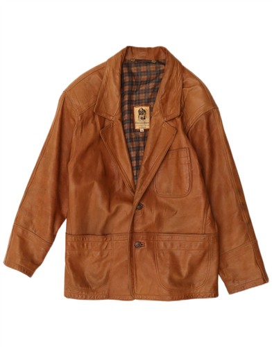 Renna mens button - button, leather
