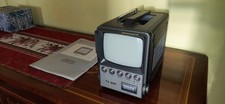 Televisore portatile vintage - televisore,