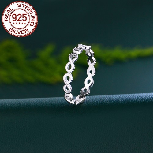 Anello tennis vero argento