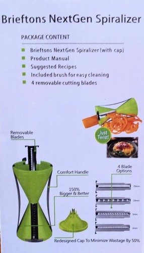 Blade vegetable spiral - vegetable,