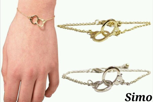 Bracciale donna uomo manette - bracciale,