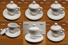 6 PEZZI TAZZE TAZZA PERA +