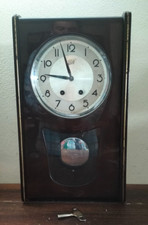 Walt Orologio a Pendolo da Muro Parete Funzionante Vintage Made in Germany