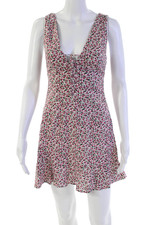 Mini abito svasato senza