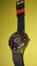 SWATCH SCUBA 200 1993 SDK110 TECH DIVING VINTAGE NUOVO  FUNZIONANTE
