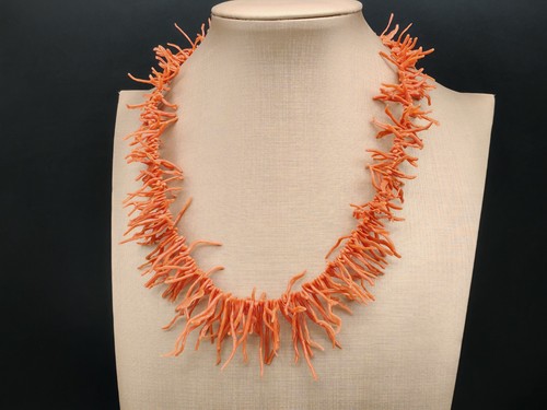 Collana donna vero corallo