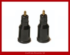 4x Pipetta Elettrica Cavi Candele Fiat Lancia Alfa Romeo Ricambi Auto D Epoca