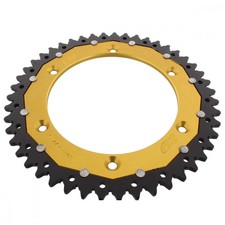 Pignone alluminio oro 47 denti